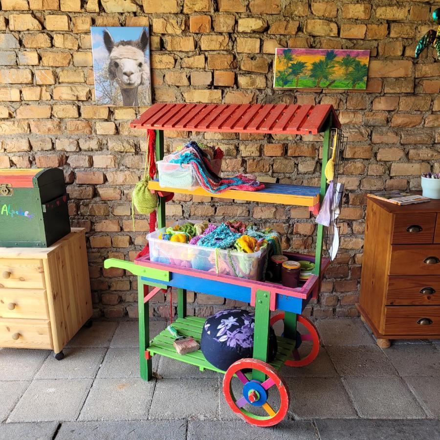 Maerchenhaft Urlauben Auf Dem Alpakahof Apartamento Rambow Exterior foto
