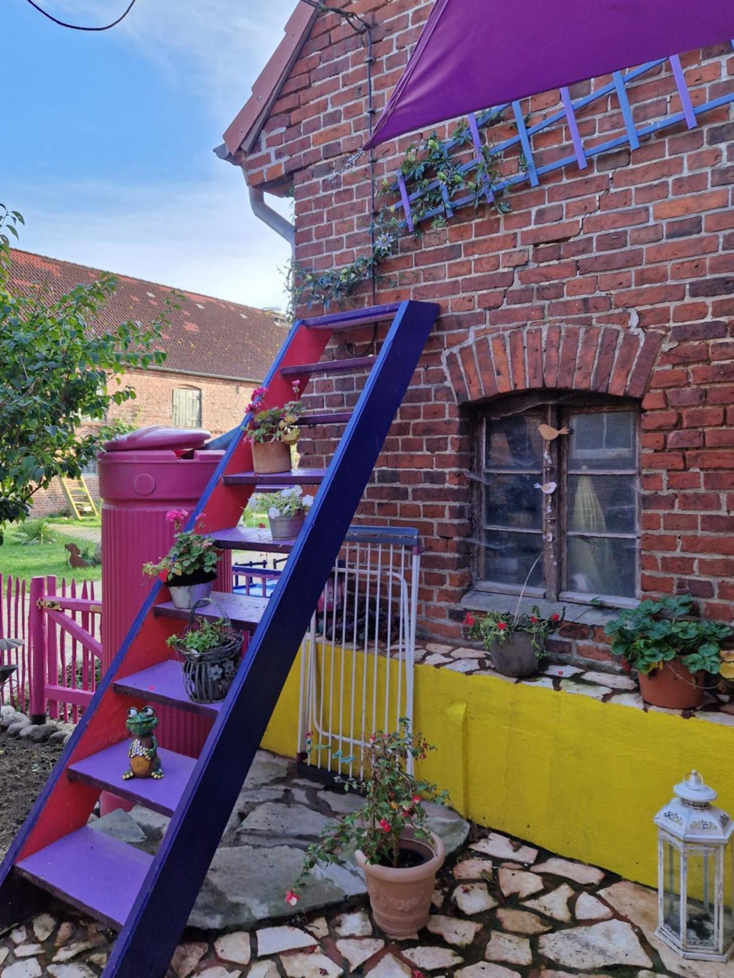 Maerchenhaft Urlauben Auf Dem Alpakahof Apartamento Rambow Exterior foto
